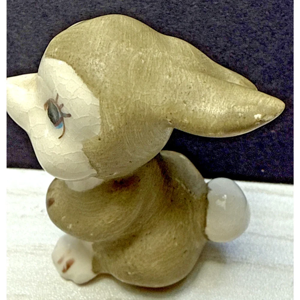 Vintage Anthropomorphic Thumper Bunny Rabbit Figurine Porcelain
